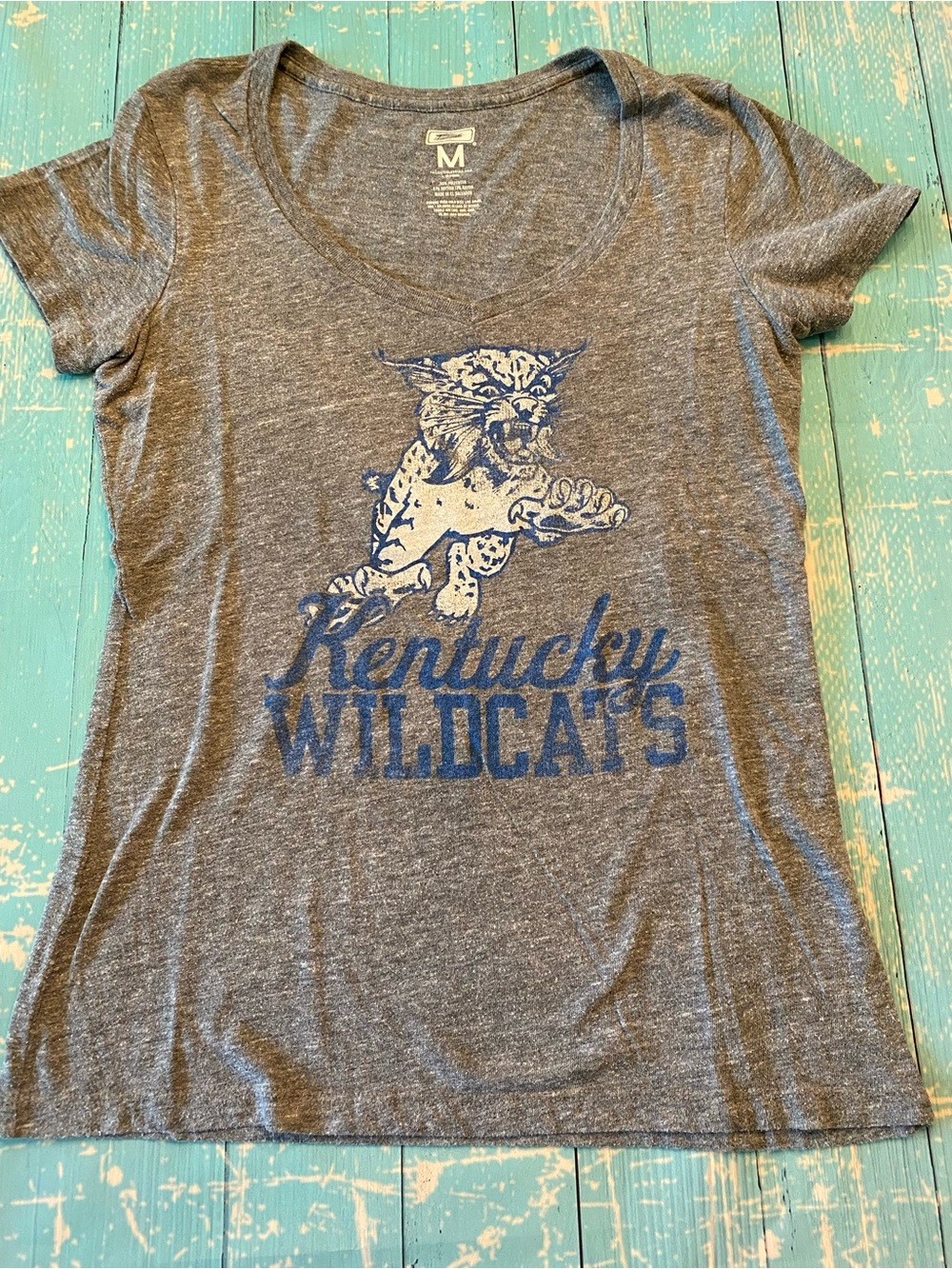 Kentucky Wildcats Grey Graphic Tee